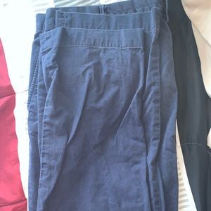 Men’s Polo Navy Khaki Pants